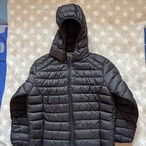 Black hoodie jacket brand Distortion size 5 boy